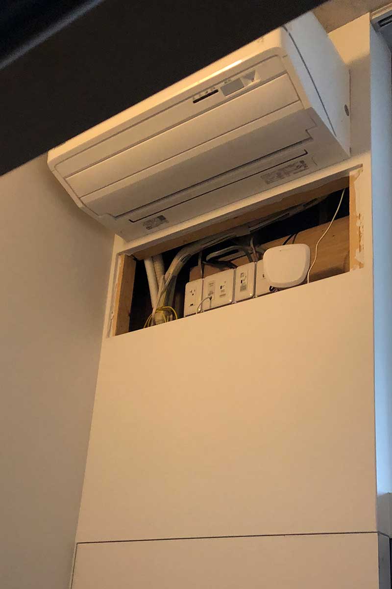 社員寮の省エネ